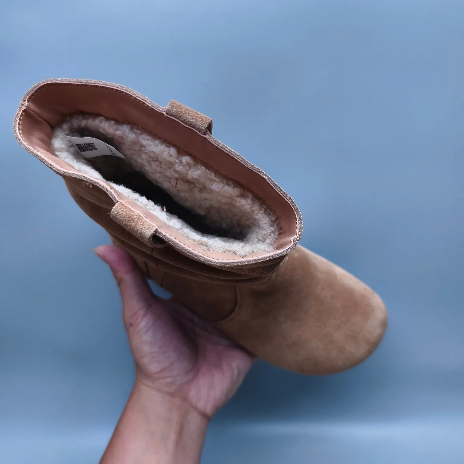 💰600 UGG sheepskin all-in-one snow boots 1618 casual fashion shoes color: maroon chocolate sand black matching size: 35-40